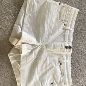 Candies brand white jean shorts
